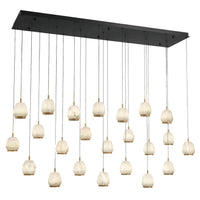 LUCIDATA RECTANGULAR LED CHANDELIER (MULTIPLE SIZES) - robinsonco.ca