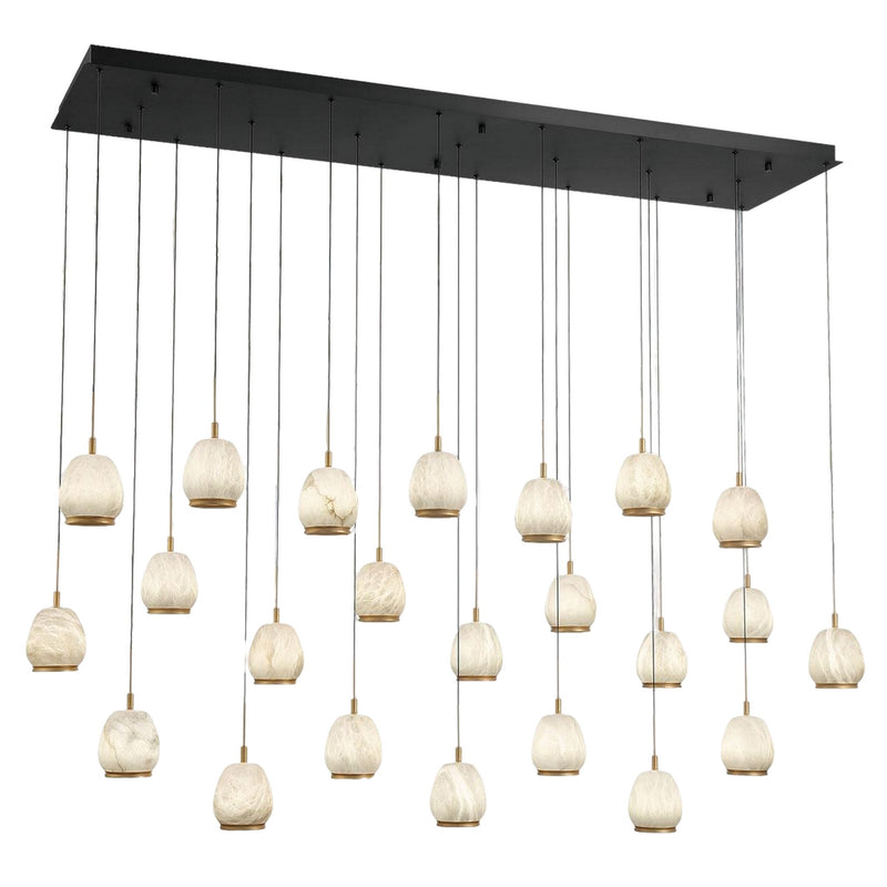 LUCIDATA RECTANGULAR LED CHANDELIER (MULTIPLE SIZES) - robinsonco.ca