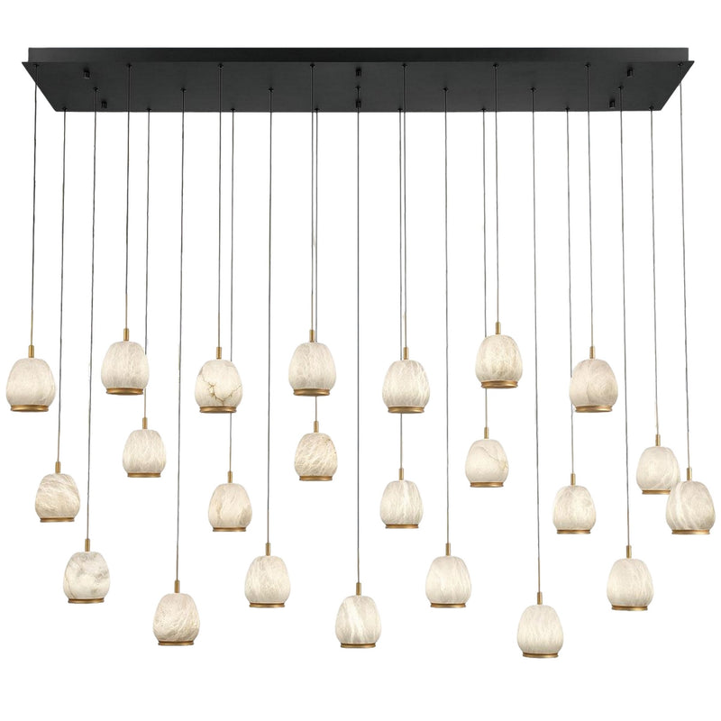 LUCIDATA RECTANGULAR LED CHANDELIER (MULTIPLE SIZES) - robinsonco.ca