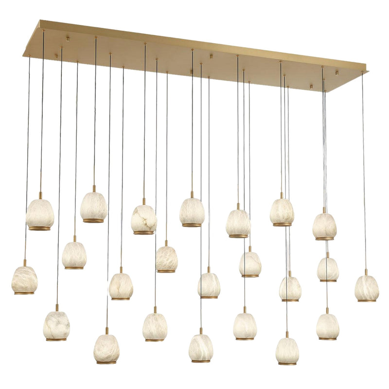 LUCIDATA RECTANGULAR LED CHANDELIER (MULTIPLE SIZES) - robinsonco.ca