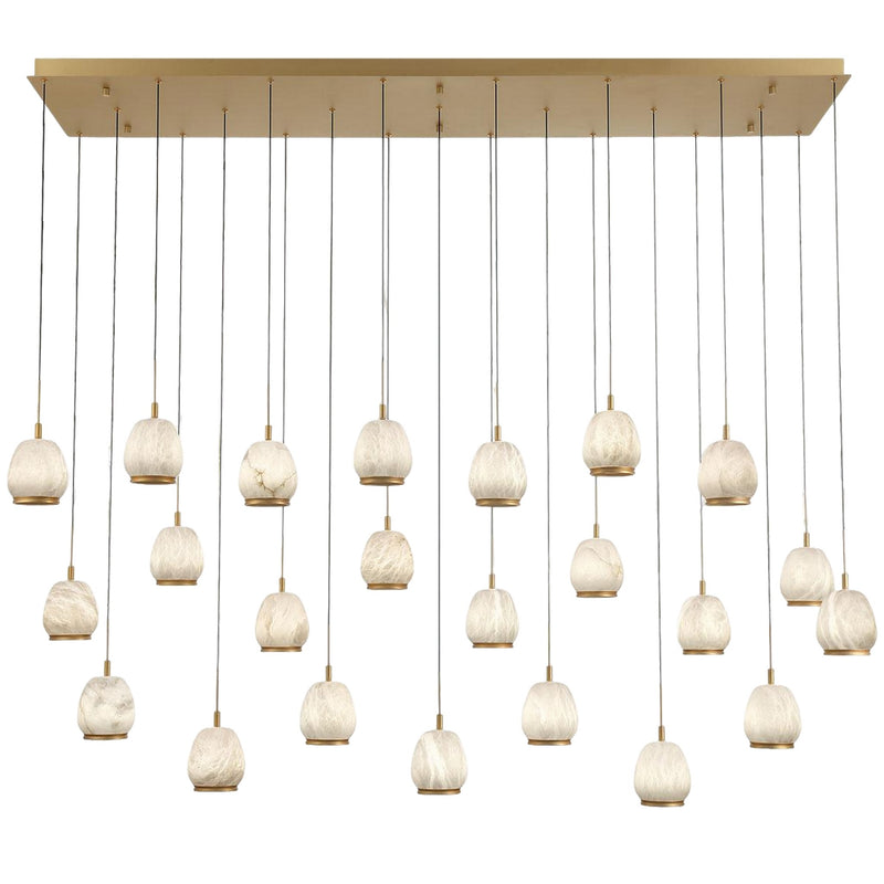 LUCIDATA RECTANGULAR LED CHANDELIER (MULTIPLE SIZES) - robinsonco.ca