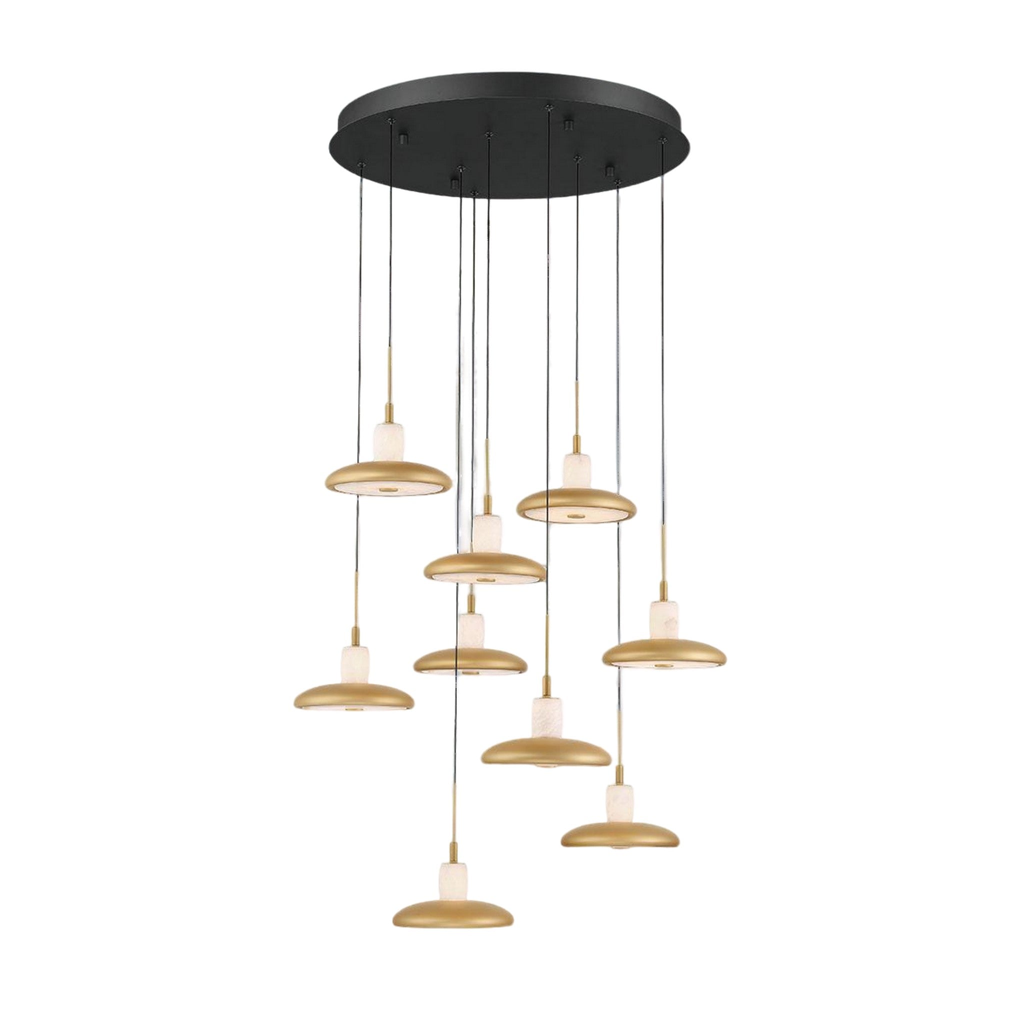 MANTOVA ROUND LED CHANDELIER (MULTIPLE SIZES) - robinsonco.ca