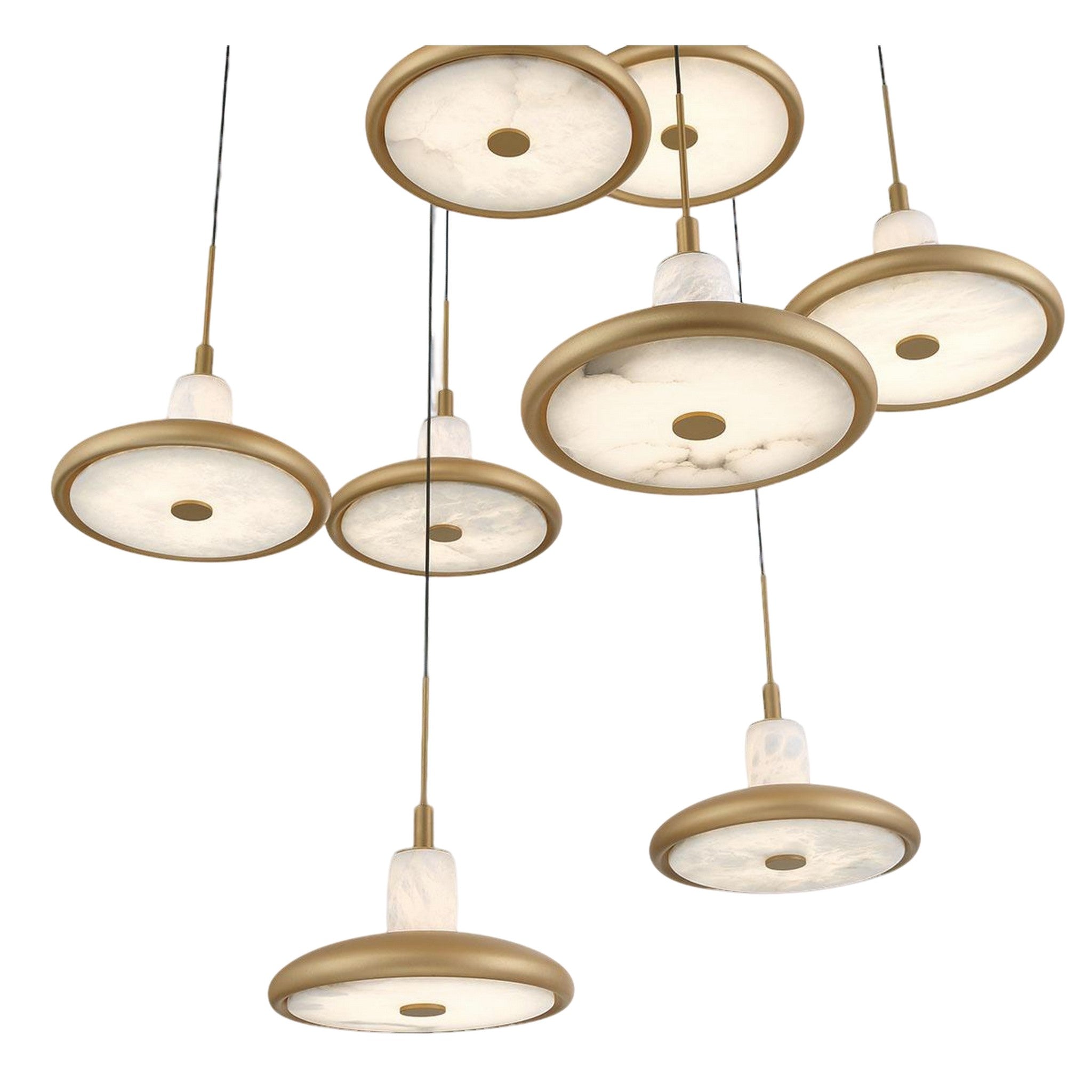MANTOVA ROUND LED CHANDELIER (MULTIPLE SIZES) - robinsonco.ca