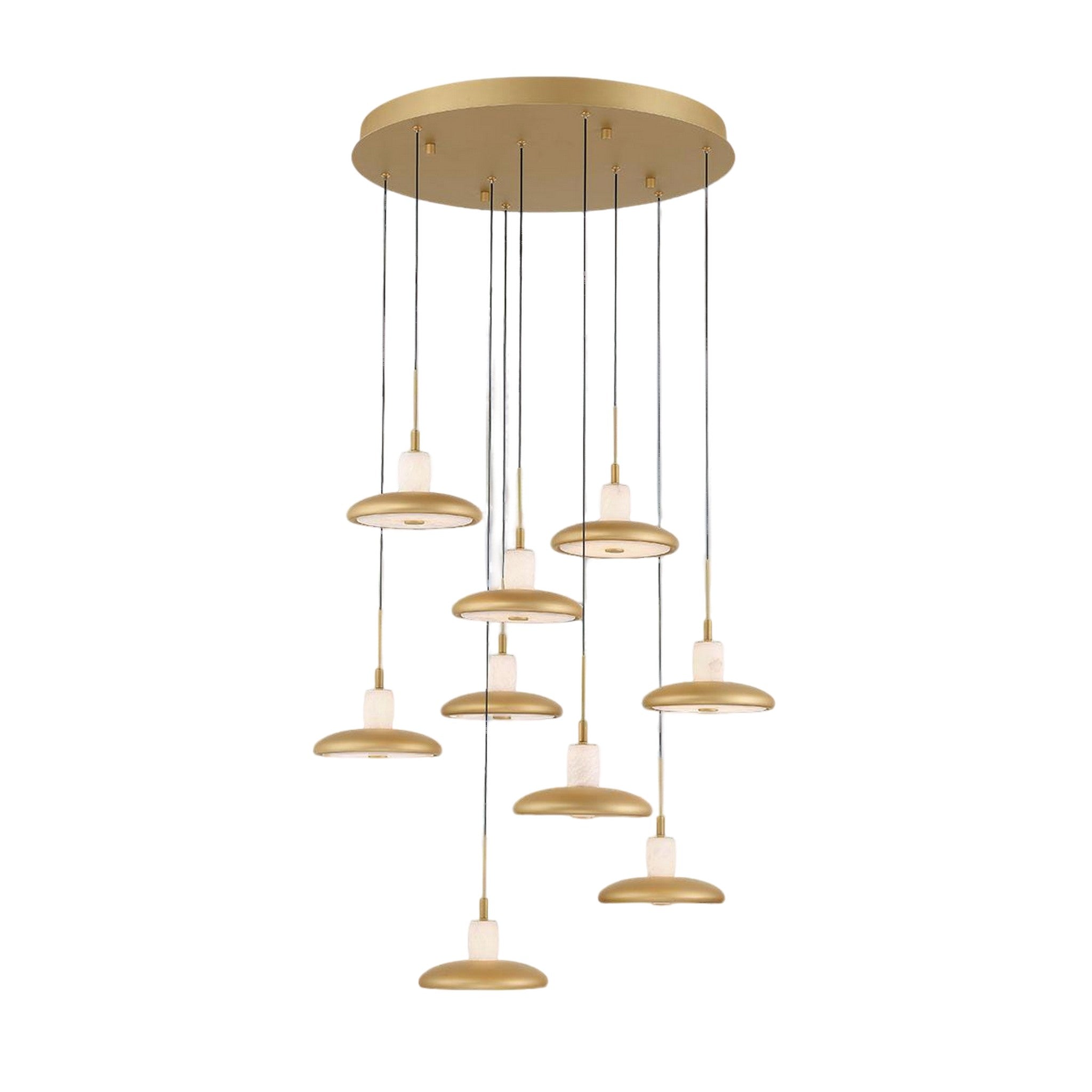 MANTOVA ROUND LED CHANDELIER (MULTIPLE SIZES) - robinsonco.ca