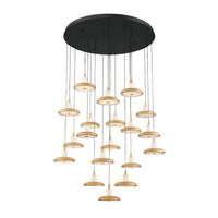 MANTOVA ROUND LED CHANDELIER (MULTIPLE SIZES) - robinsonco.ca