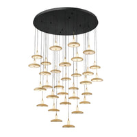 MANTOVA ROUND LED CHANDELIER (MULTIPLE SIZES) - robinsonco.ca