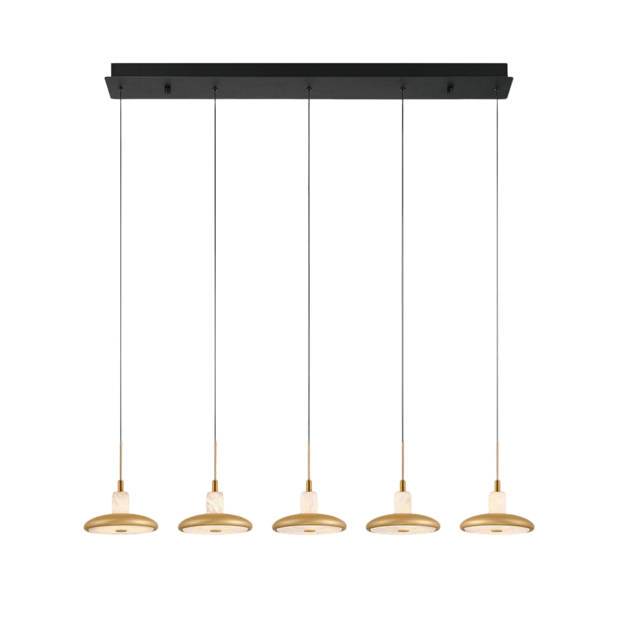 MANTOVA RECTANGULAR LED CHANDELIER (MULTIPLE SIZES) - robinsonco.ca