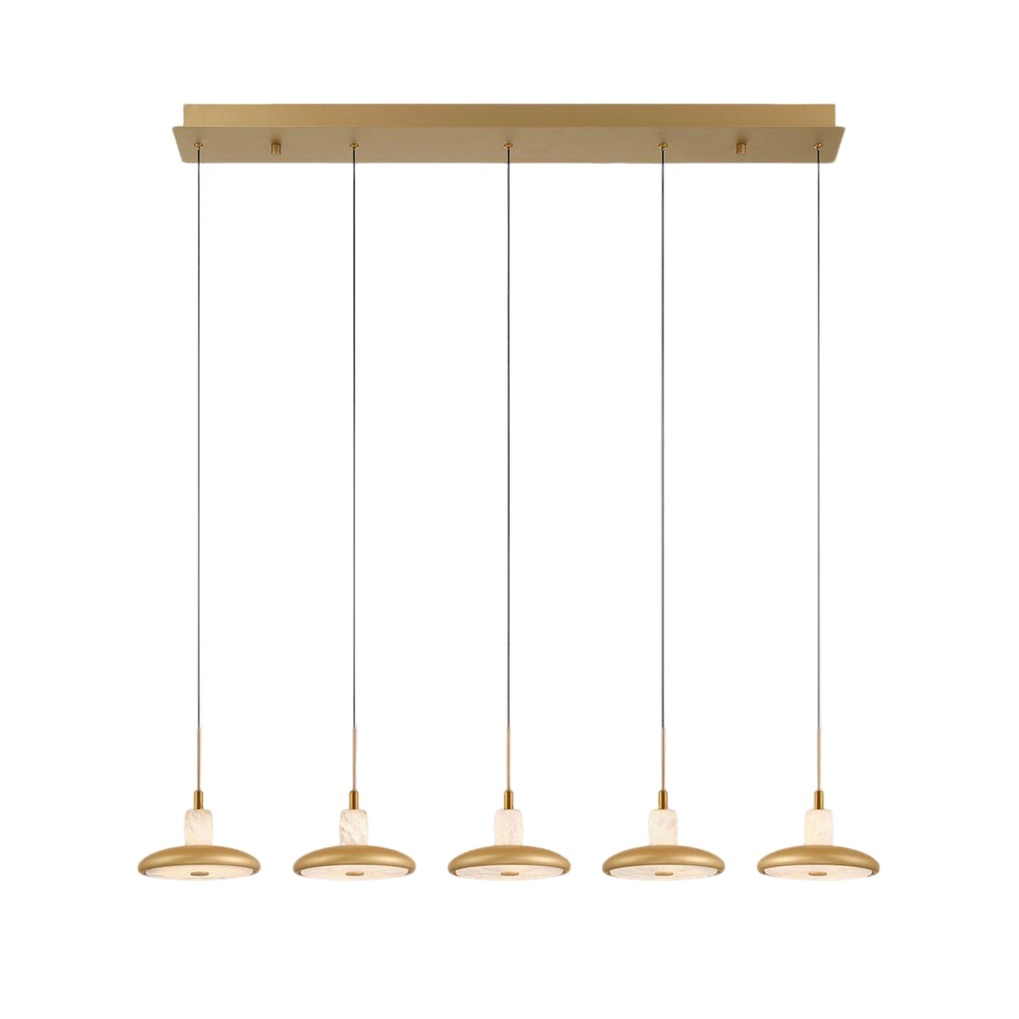 MANTOVA RECTANGULAR LED CHANDELIER (MULTIPLE SIZES) - robinsonco.ca