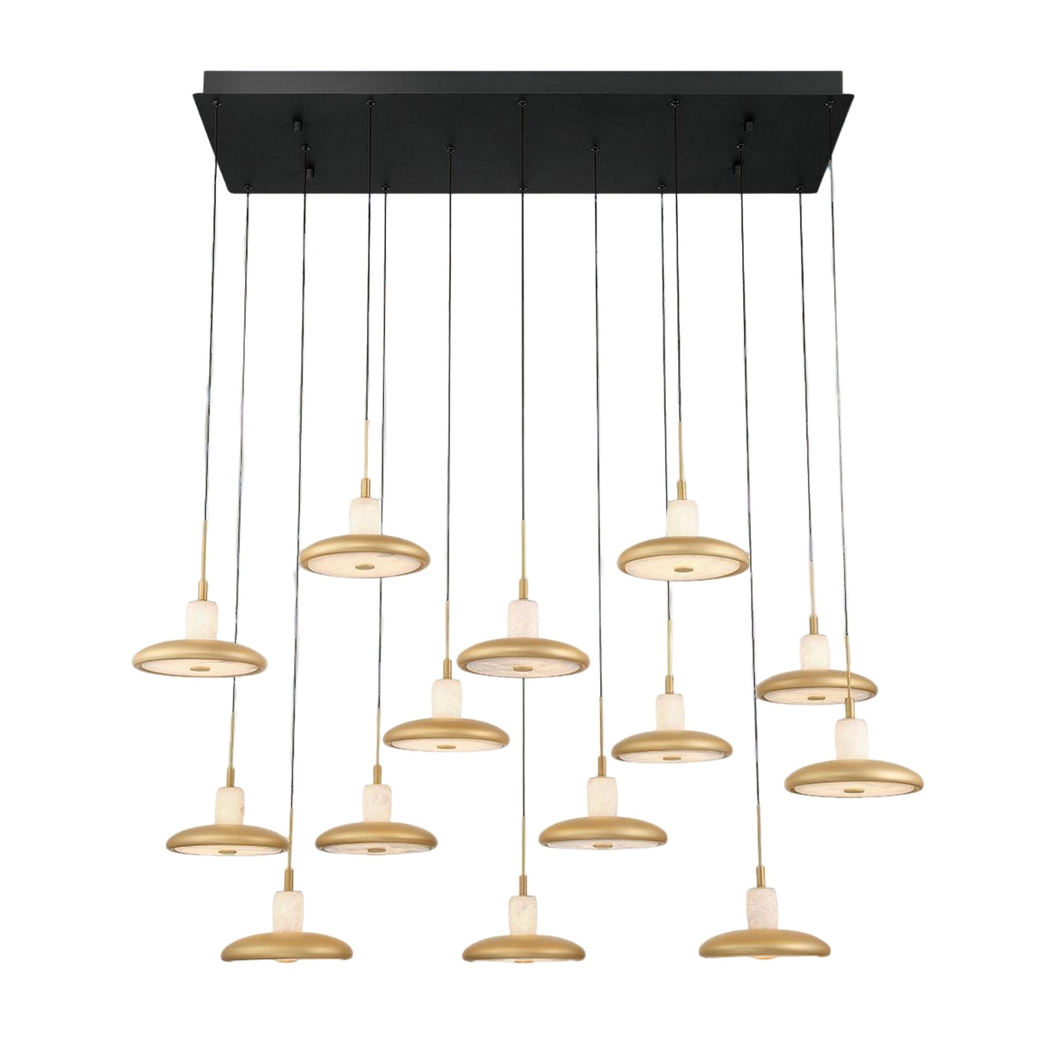 MANTOVA RECTANGULAR LED CHANDELIER (MULTIPLE SIZES) - robinsonco.ca