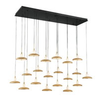 MANTOVA RECTANGULAR LED CHANDELIER (MULTIPLE SIZES) - robinsonco.ca