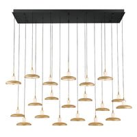MANTOVA RECTANGULAR LED CHANDELIER (MULTIPLE SIZES) - robinsonco.ca