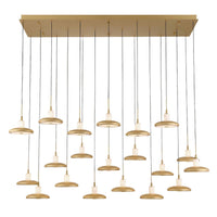 MANTOVA RECTANGULAR LED CHANDELIER (MULTIPLE SIZES) - robinsonco.ca