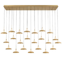 MANTOVA RECTANGULAR LED CHANDELIER (MULTIPLE SIZES) - robinsonco.ca