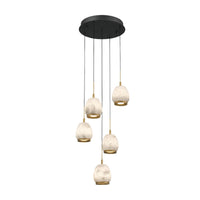 LUCIDATA ROUND LED CHANDELIER (MULTIPLE SIZES) - robinsonco.ca