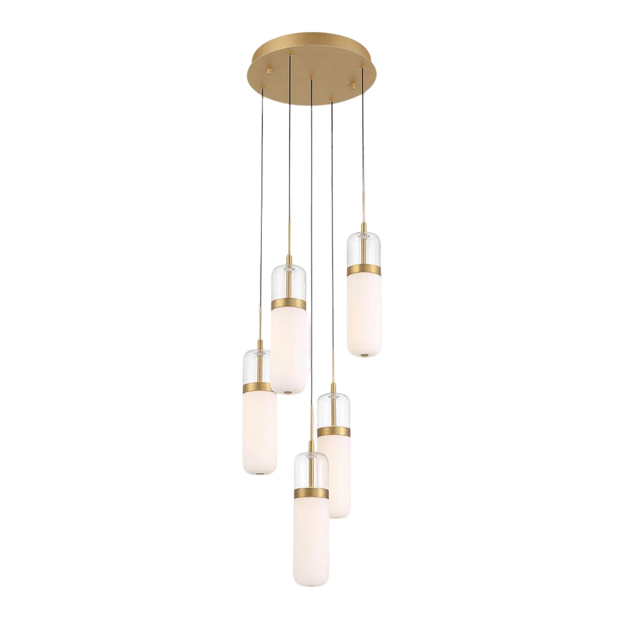VERONA ROUND LED CHANDELIER (MULTIPLE SIZES) - robinsonco.ca