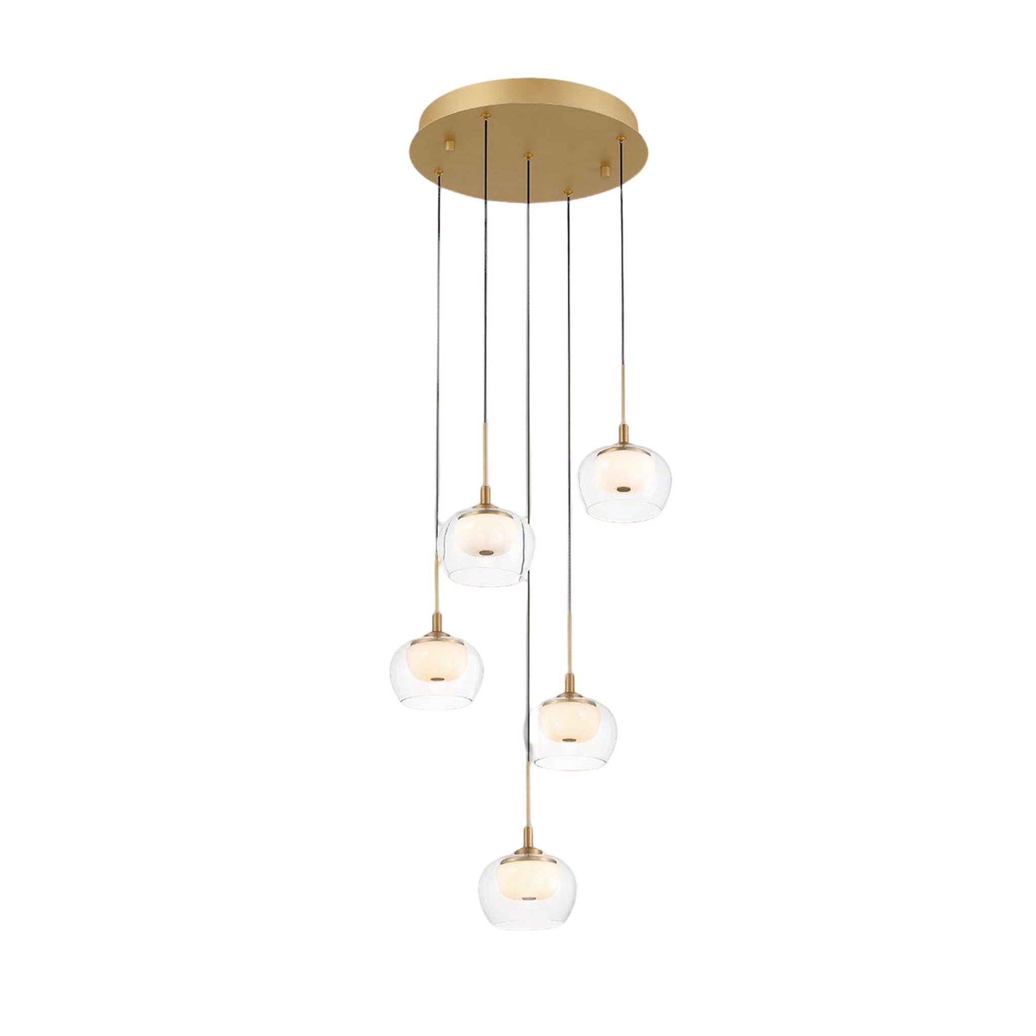 MANAROLA ROUND LED CHANDELIER (MULTIPLE SIZES) - robinsonco.ca
