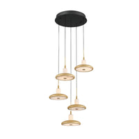 MANTOVA ROUND LED CHANDELIER (MULTIPLE SIZES) - robinsonco.ca