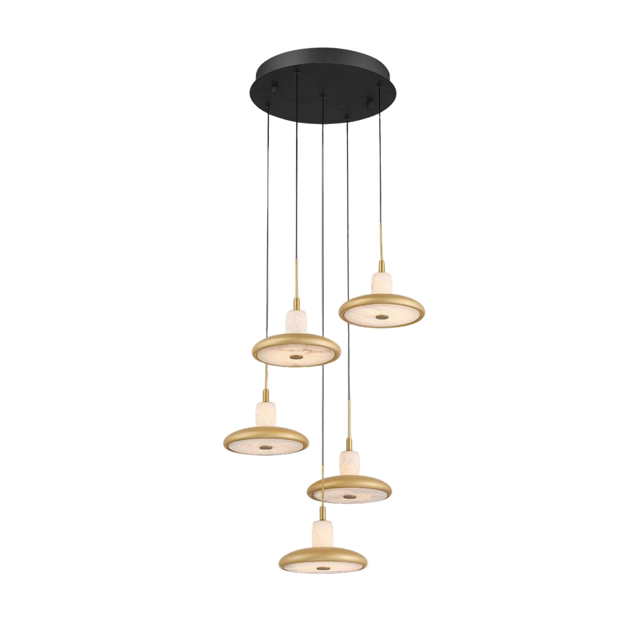 MANTOVA ROUND LED CHANDELIER (MULTIPLE SIZES) - robinsonco.ca