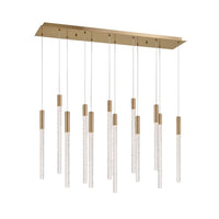GRAVINA RECTANGULAR LED CHANDELIER (MULTIPLE SIZES) - robinsonco.ca