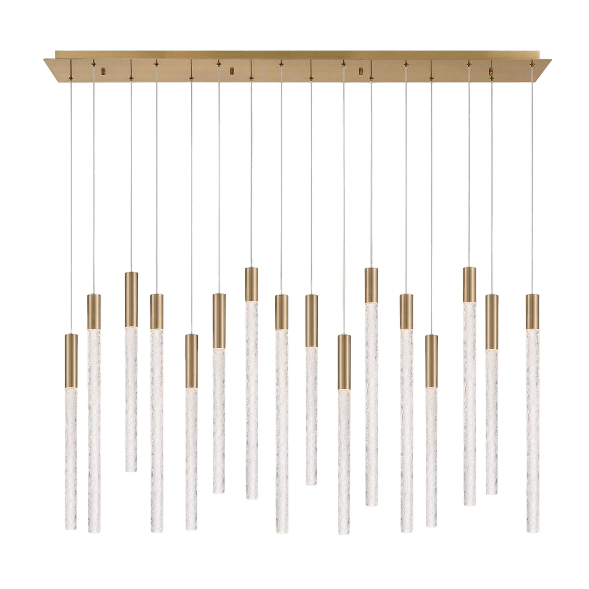 GRAVINA RECTANGULAR LED CHANDELIER (MULTIPLE SIZES) - robinsonco.ca