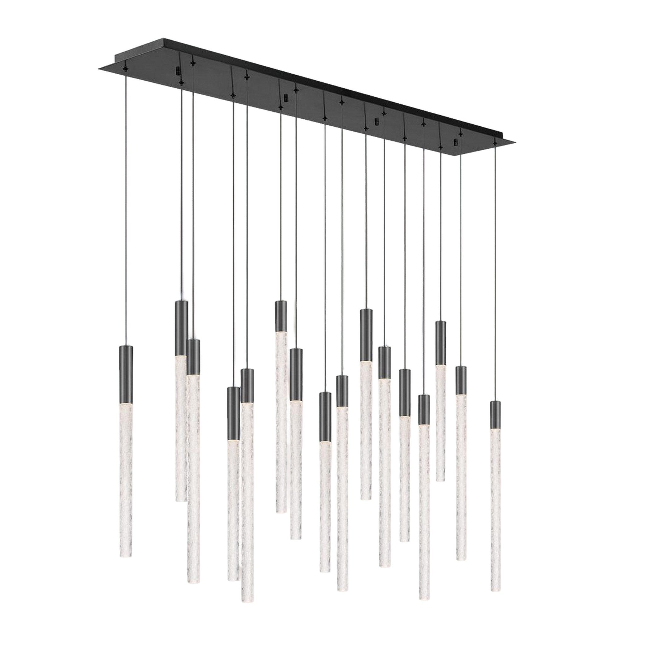 GRAVINA RECTANGULAR LED CHANDELIER (MULTIPLE SIZES) - robinsonco.ca