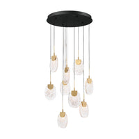 CASTELO ROUND LED CHANDELIER (MULTIPLE SIZES) - robinsonco.ca