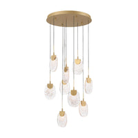 CASTELO ROUND LED CHANDELIER (MULTIPLE SIZES) - robinsonco.ca
