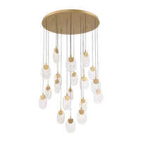CASTELO ROUND LED CHANDELIER (MULTIPLE SIZES) - robinsonco.ca