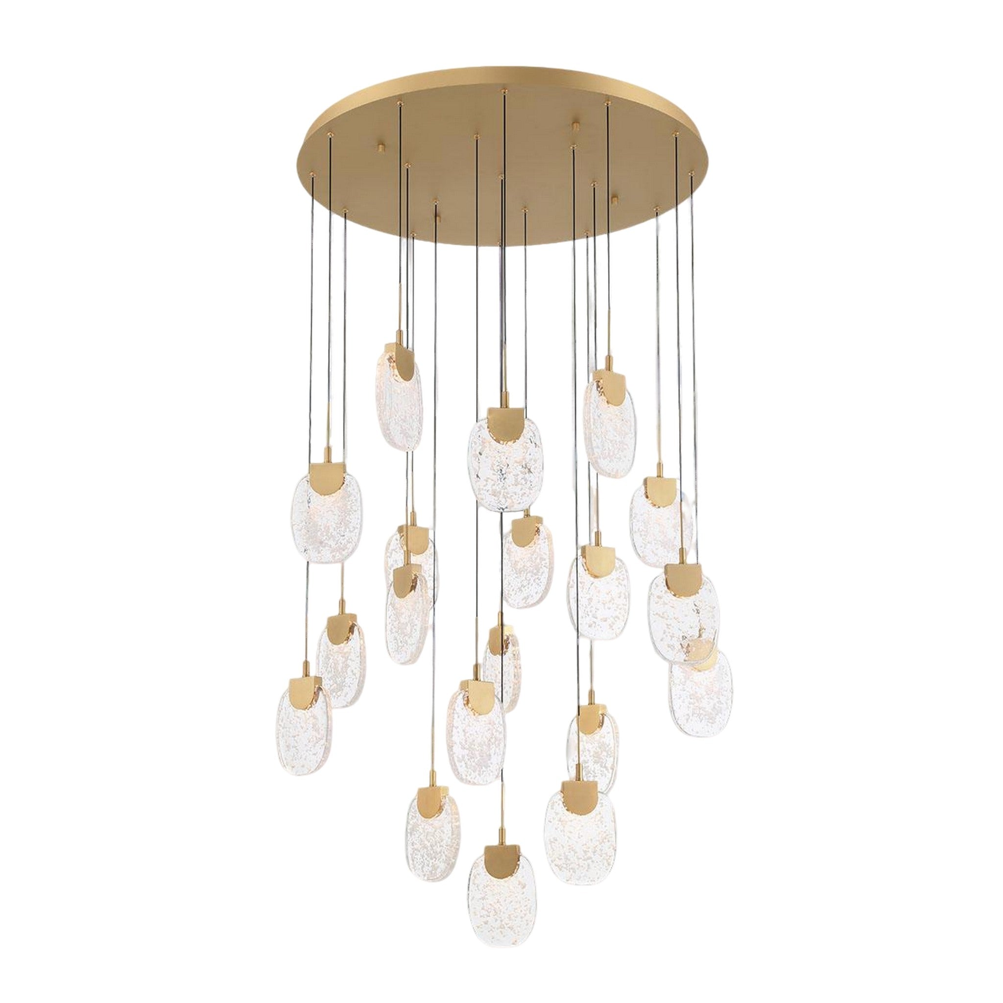 CASTELO ROUND LED CHANDELIER (MULTIPLE SIZES) - robinsonco.ca