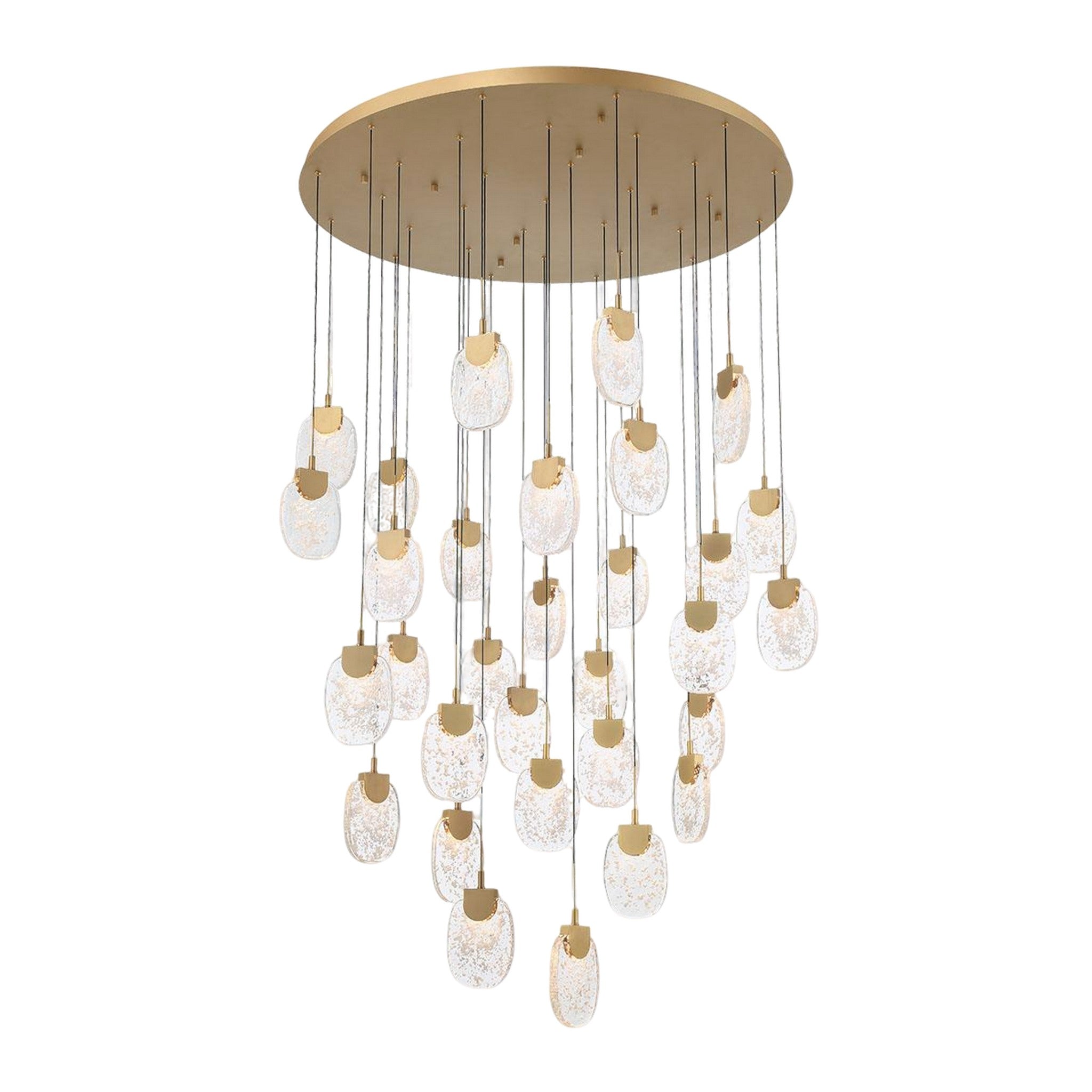 CASTELO ROUND LED CHANDELIER (MULTIPLE SIZES) - robinsonco.ca