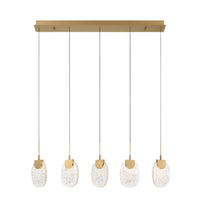 CASTELO RECTANGULAR LED CHANDELIER (MULTIPLE SIZES) - robinsonco.ca