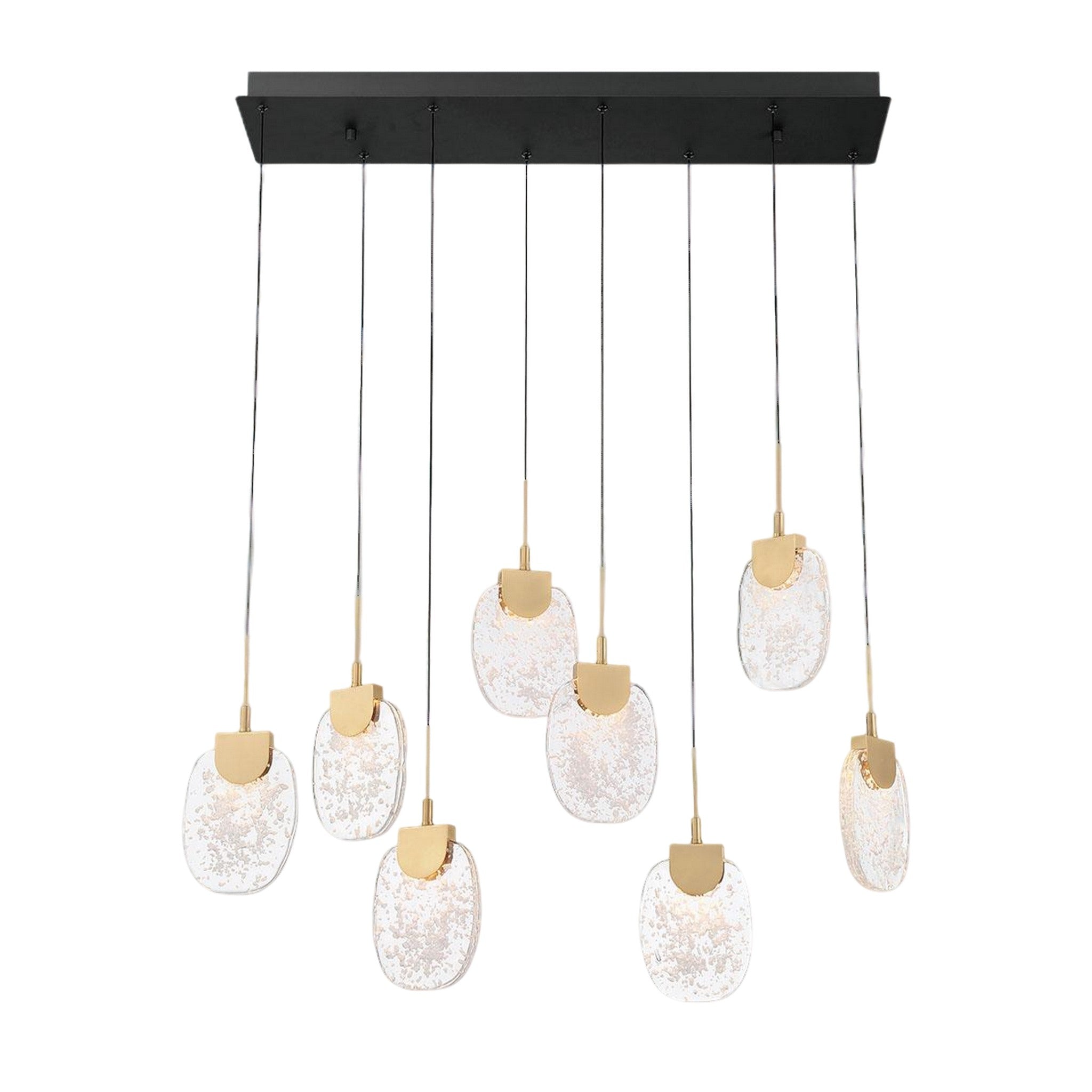 CASTELO RECTANGULAR LED CHANDELIER (MULTIPLE SIZES) - robinsonco.ca