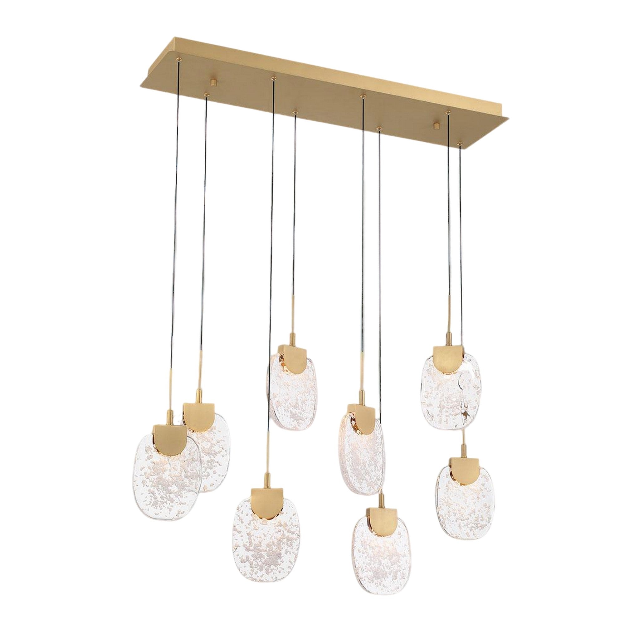 CASTELO RECTANGULAR LED CHANDELIER (MULTIPLE SIZES) - robinsonco.ca