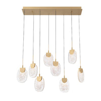 CASTELO RECTANGULAR LED CHANDELIER (MULTIPLE SIZES) - robinsonco.ca