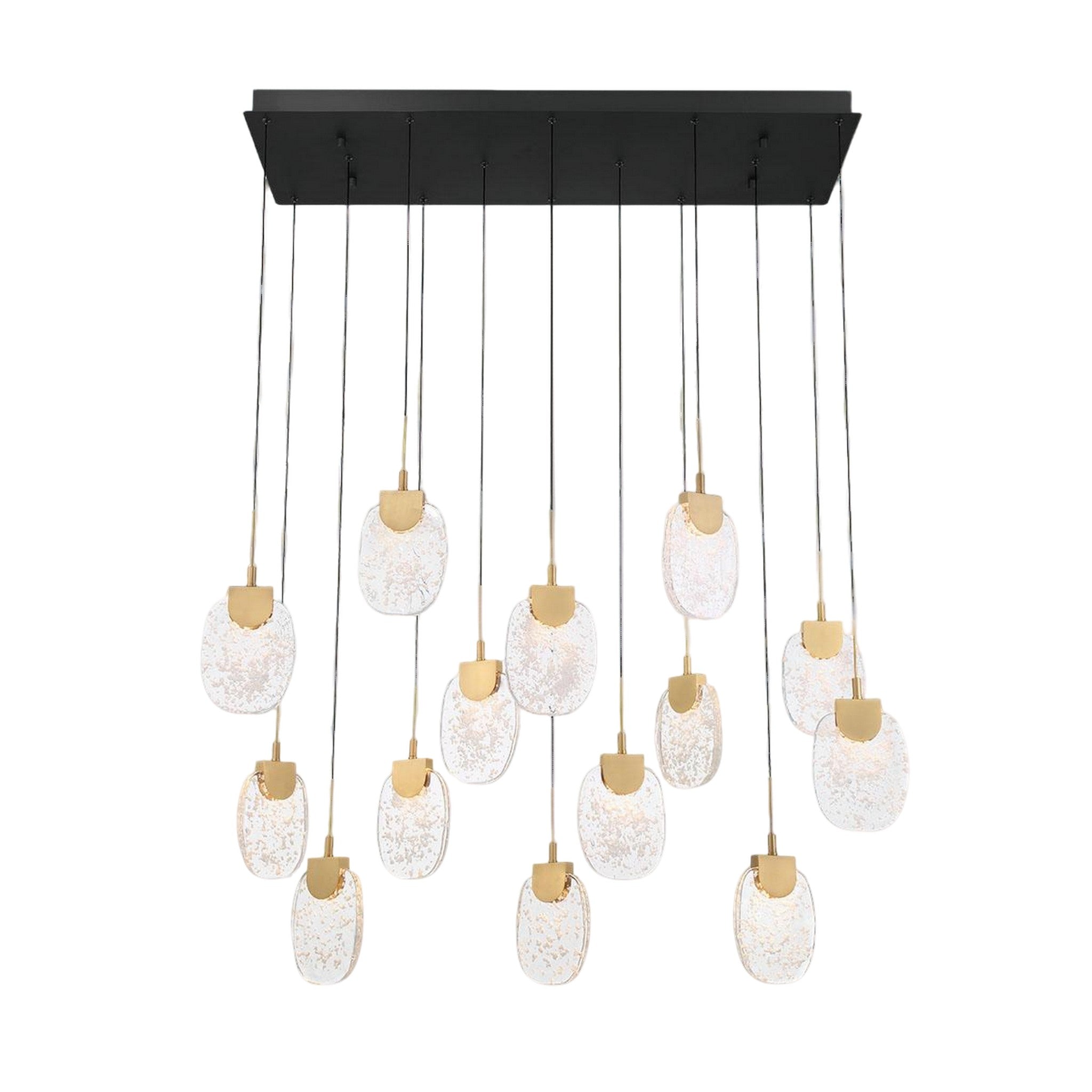 CASTELO RECTANGULAR LED CHANDELIER (MULTIPLE SIZES) - robinsonco.ca