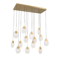 CASTELO RECTANGULAR LED CHANDELIER (MULTIPLE SIZES) - robinsonco.ca