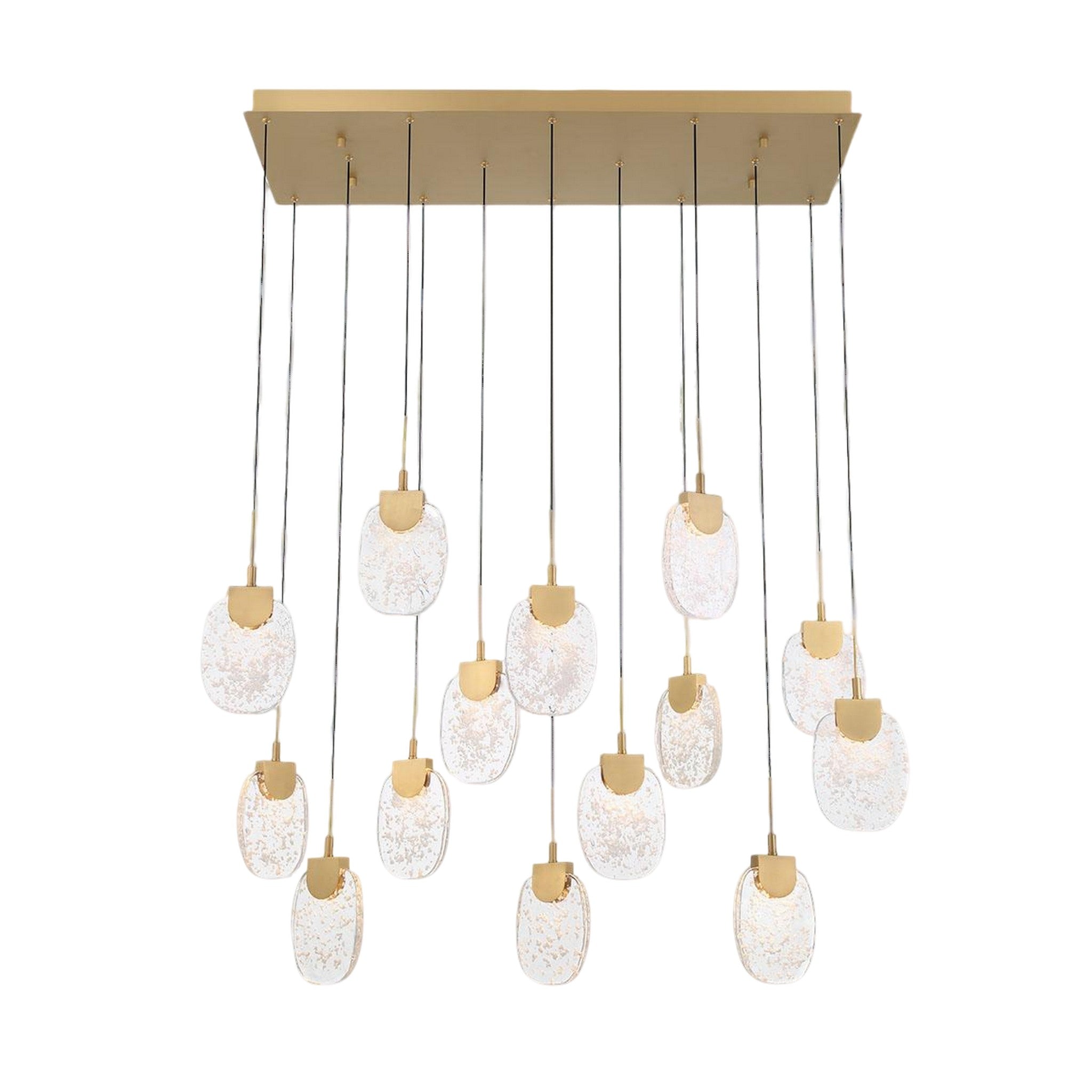 CASTELO RECTANGULAR LED CHANDELIER (MULTIPLE SIZES) - robinsonco.ca