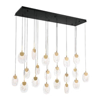 CASTELO RECTANGULAR LED CHANDELIER (MULTIPLE SIZES) - robinsonco.ca