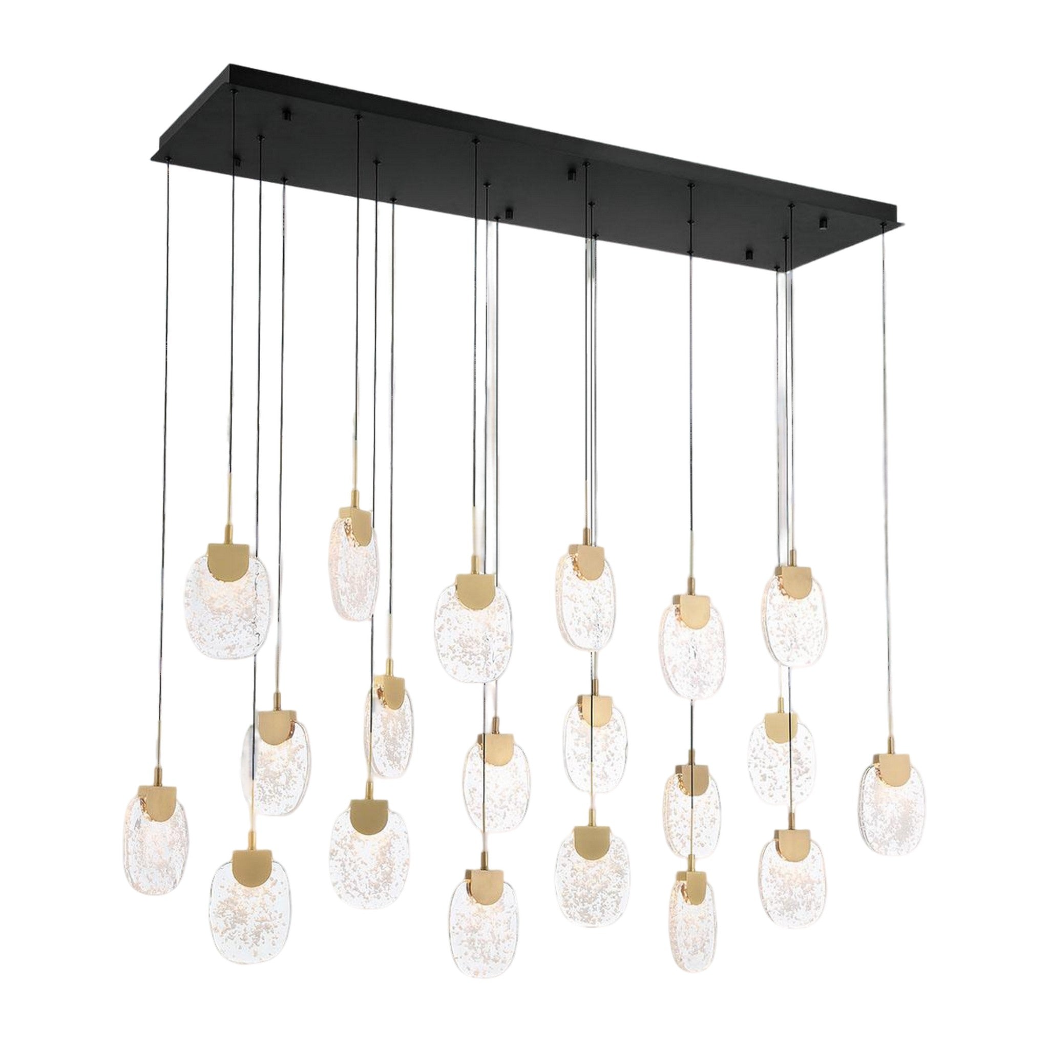 CASTELO RECTANGULAR LED CHANDELIER (MULTIPLE SIZES) - robinsonco.ca