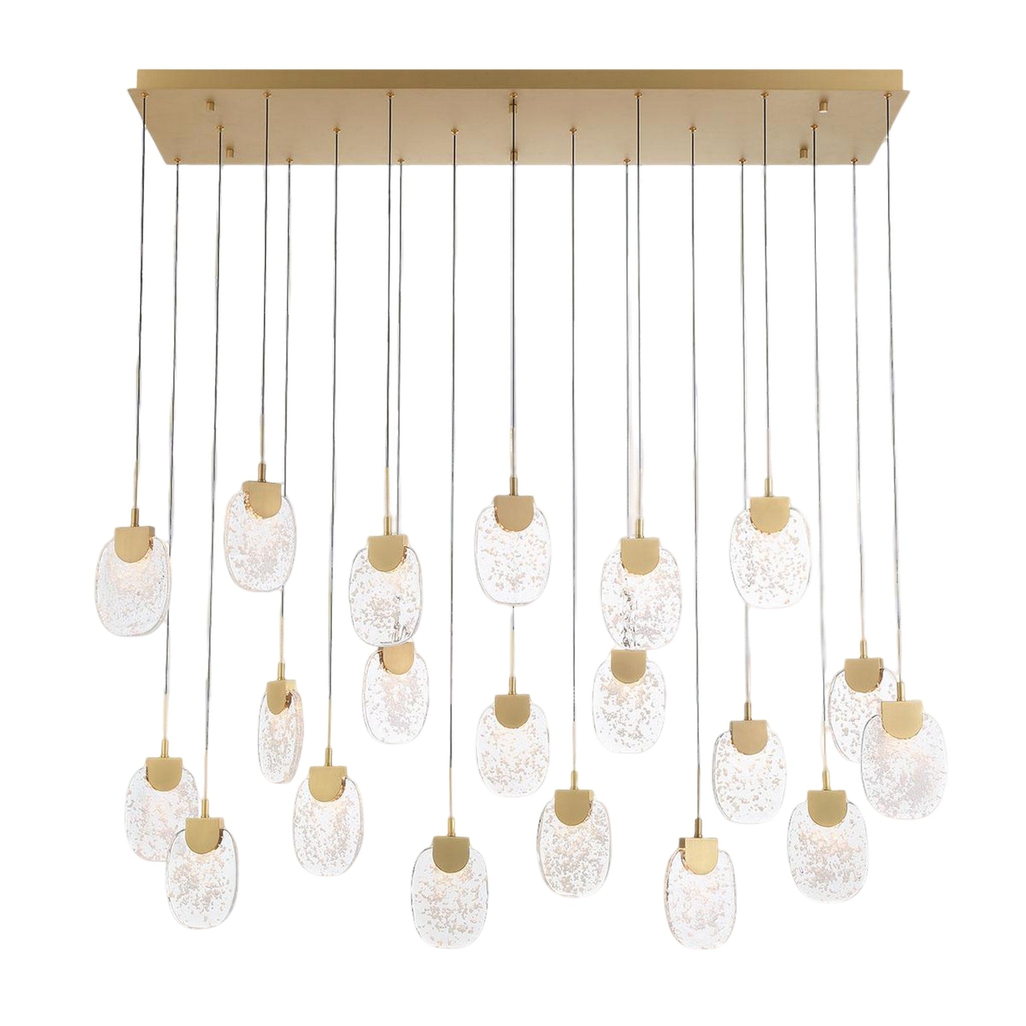 CASTELO RECTANGULAR LED CHANDELIER (MULTIPLE SIZES) - robinsonco.ca