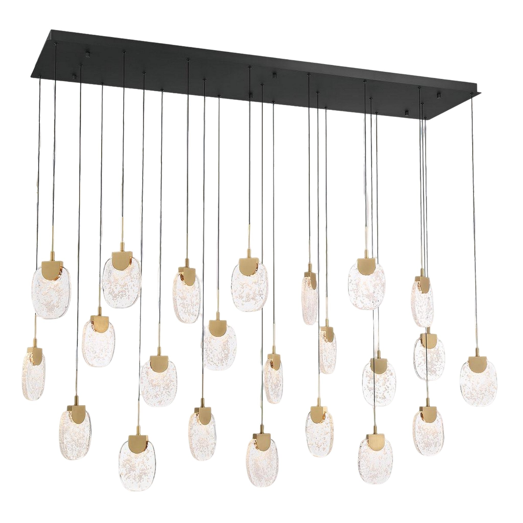 CASTELO RECTANGULAR LED CHANDELIER (MULTIPLE SIZES) - robinsonco.ca