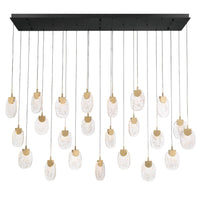 CASTELO RECTANGULAR LED CHANDELIER (MULTIPLE SIZES) - robinsonco.ca