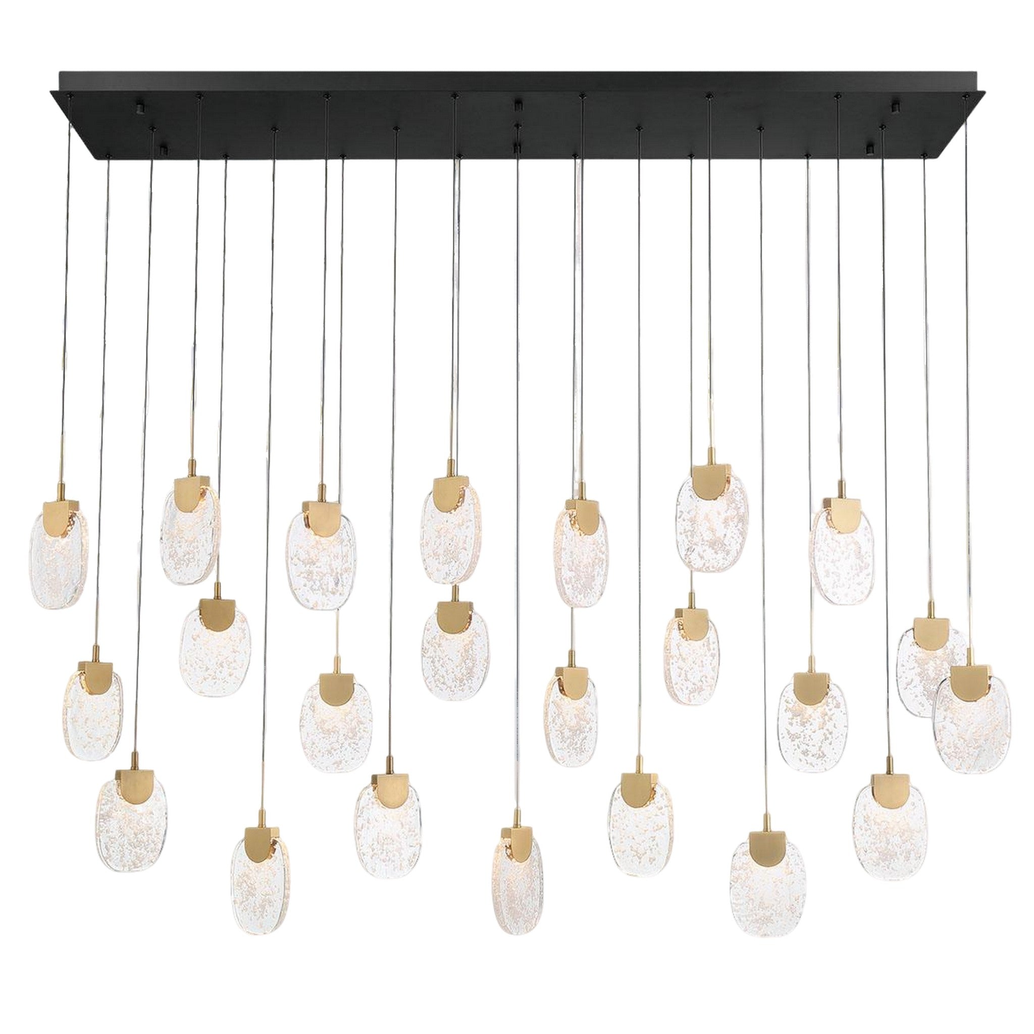 CASTELO RECTANGULAR LED CHANDELIER (MULTIPLE SIZES) - robinsonco.ca