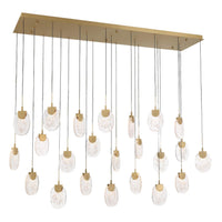 CASTELO RECTANGULAR LED CHANDELIER (MULTIPLE SIZES) - robinsonco.ca