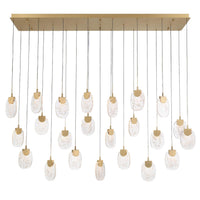 CASTELO RECTANGULAR LED CHANDELIER (MULTIPLE SIZES) - robinsonco.ca