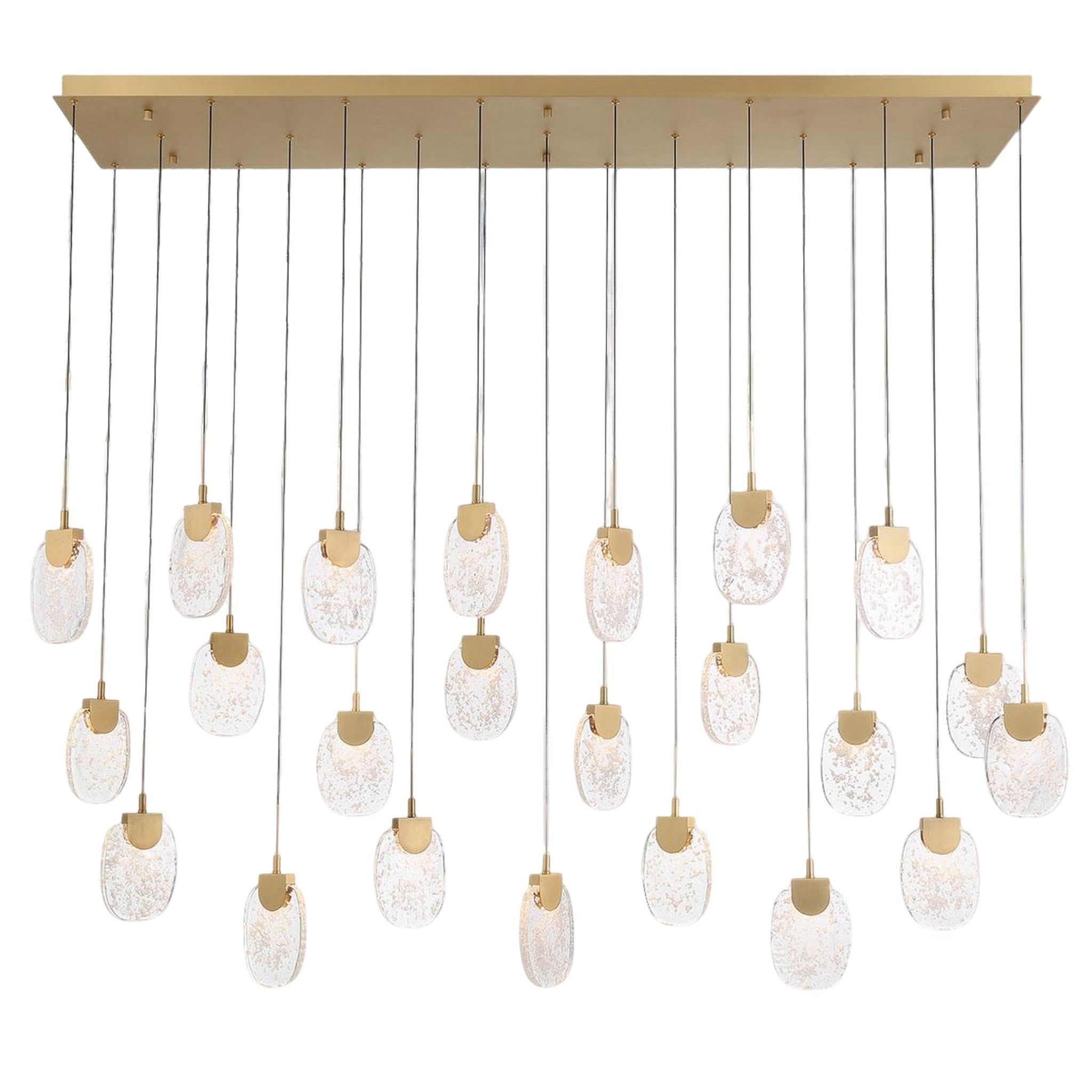 CASTELO RECTANGULAR LED CHANDELIER (MULTIPLE SIZES) - robinsonco.ca