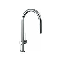 Hansgrohe Talis N O-Style high arc pull-down kitchen faucet in chrome