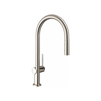 Hansgrohe Talis N O-Style kitchen faucet in polished nickel finish