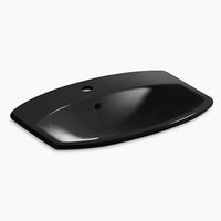 CIMARRON® DROP IN BATHROOM SINK WITH SINGLE FAUCET HOLE - robinsonco.ca