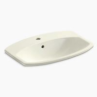 CIMARRON® DROP IN BATHROOM SINK WITH SINGLE FAUCET HOLE